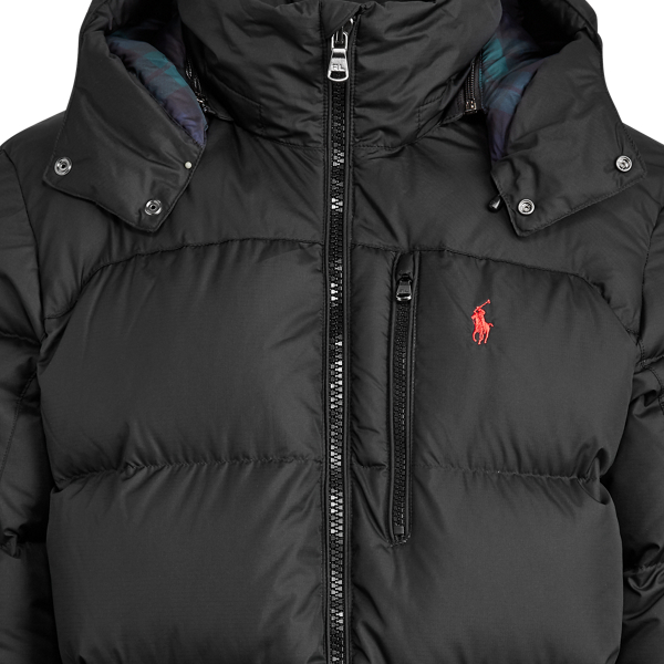 Polo Black Water-Repellent Down Jacket Polo Ralph Lauren 7