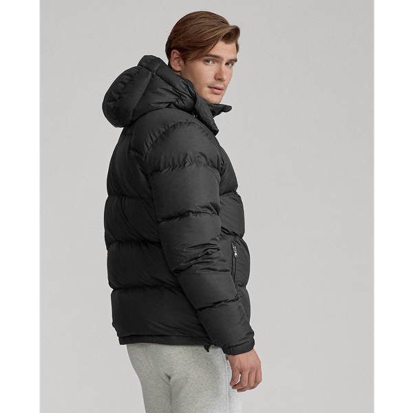Polo Black Water-Repellent Down Jacket Polo Ralph Lauren 5