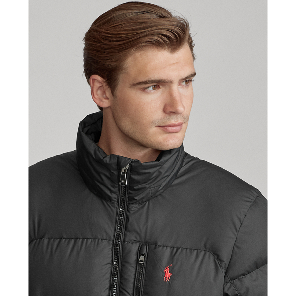 Polo Black Water-Repellent Down Jacket Polo Ralph Lauren 6