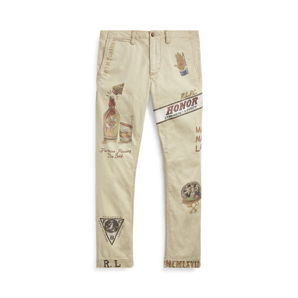 Chino graphique droit Polo Ralph Lauren en 1