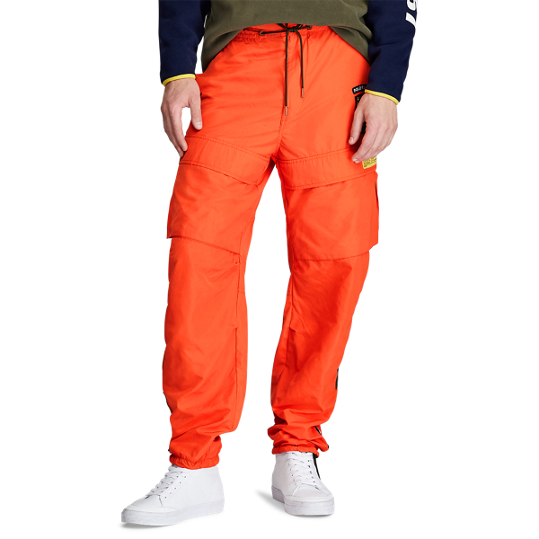 Bright Preppy Orange Relaxed Fit Flight Trouser Polo Ralph Lauren 3