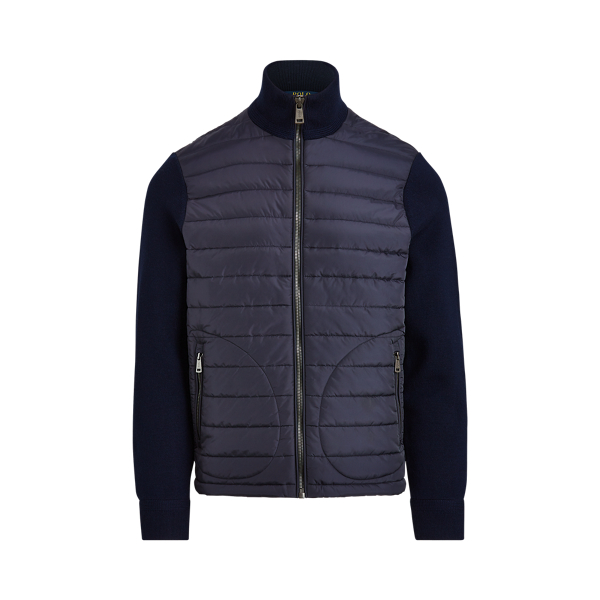 Wool Hybrid Full-Zip Jumper Polo Ralph Lauren 1
