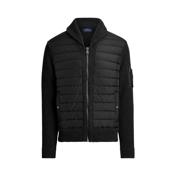 Wool Hybrid Full-Zip Jumper Polo Ralph Lauren 1