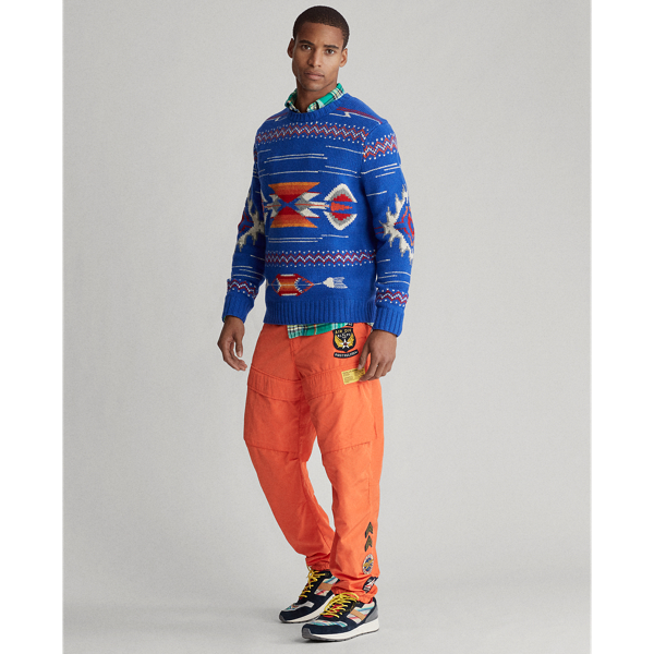 Wollpullover in Southwest-Optik Polo Ralph Lauren in Royal multi 3