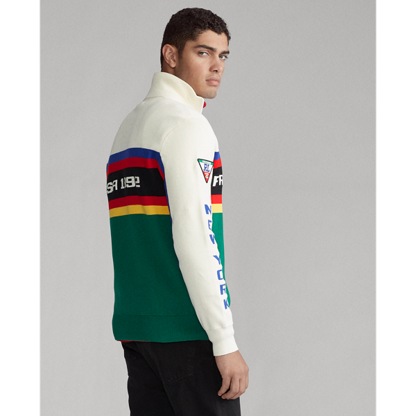 Cream Multi Cotton Graphic Jumper Polo Ralph Lauren 5