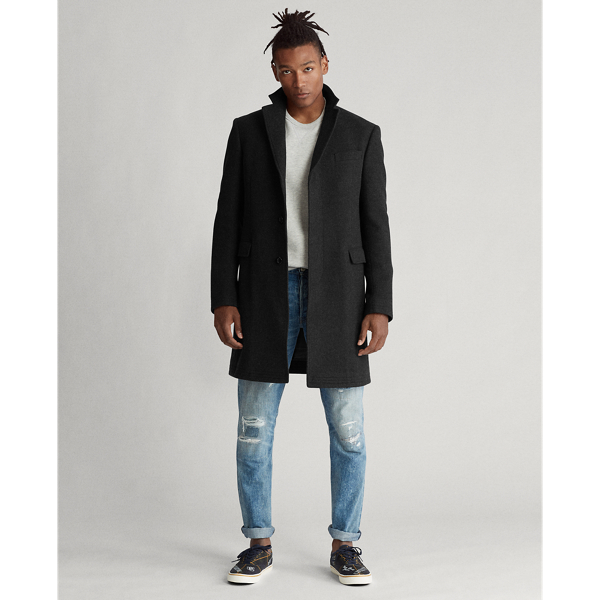 Charcoal Polo Unconstructed Topcoat Polo Ralph Lauren 4