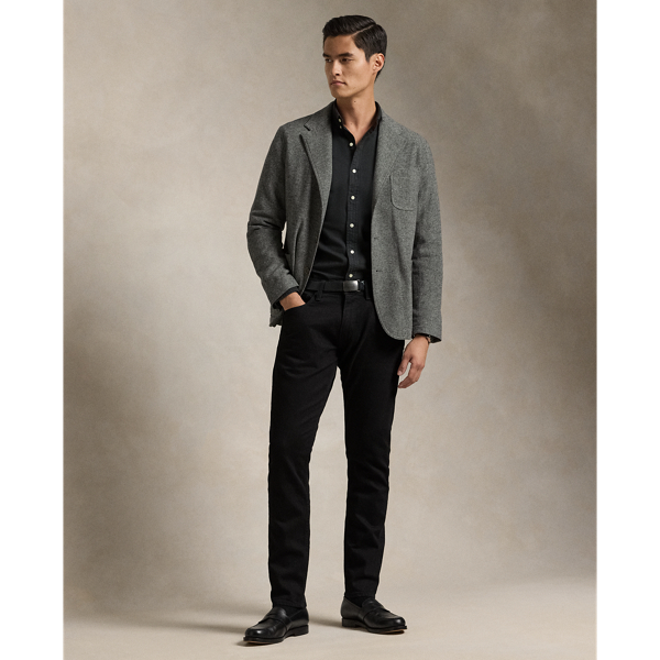 Slim fit Oxford overhemd Polo Ralph Lauren in Zwart 4
