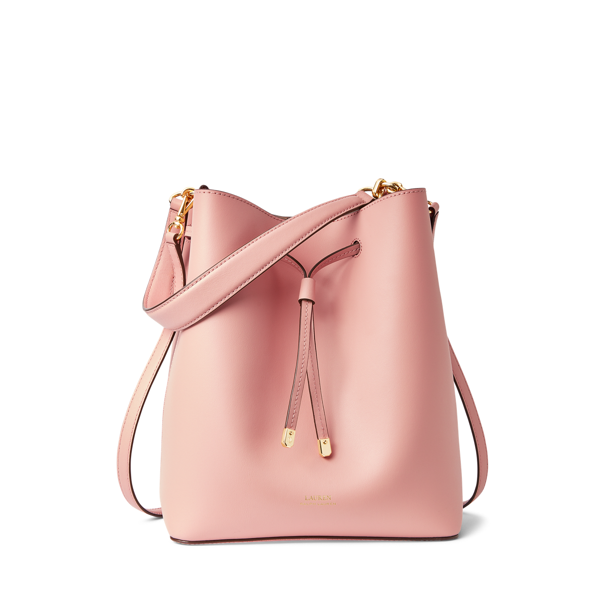 特価!Lauren Ralph Lauren Debby Drawstring Floral Appliqu Bag Leather Debby Drawstring Bag