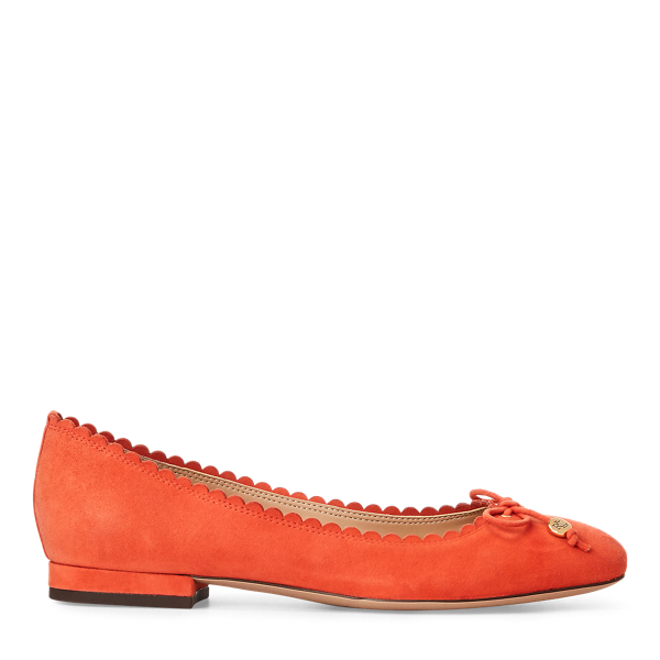 Sunset Glennie Suede Flat Lauren 1