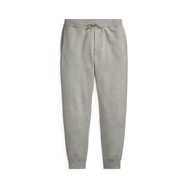 Classic Light Grey Heathe Fleece Jogger Pant Purple Label 2