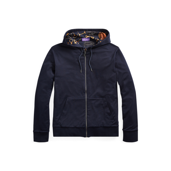 Cotton Lisle Hoodie Purple Label 1