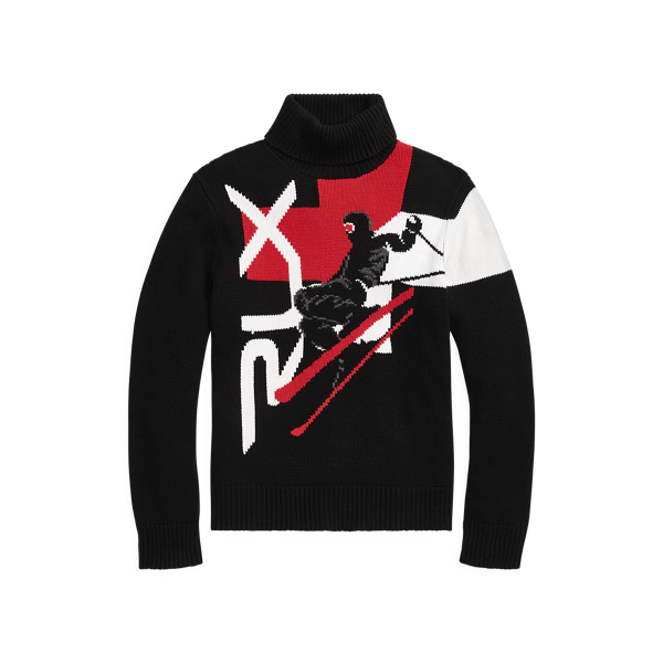 RLX Skier Cashmere Sweater Purple Label in 1