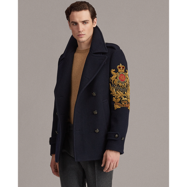 Bullion-Patch Peacoat