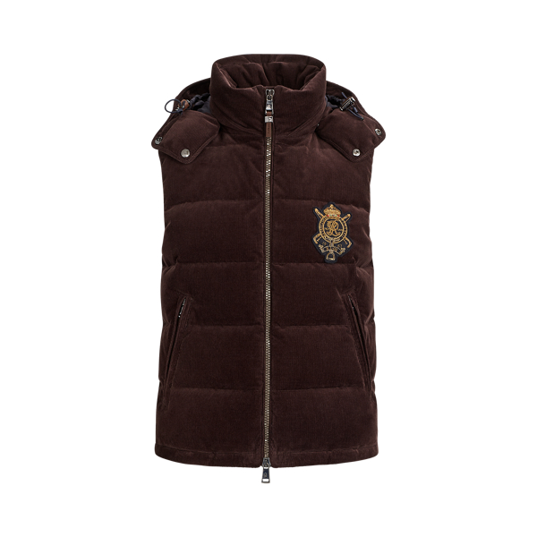 RLX Corduroy Down Gilet
