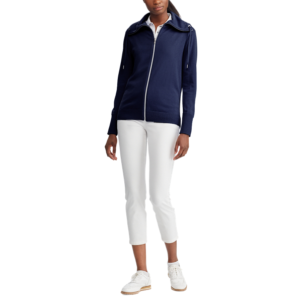 Refined Navy Zip Funnelneck Golf Jumper Ralph Lauren Golf 2