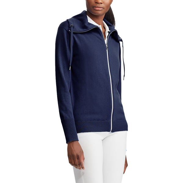 Refined Navy Zip Funnelneck Golf Jumper Ralph Lauren Golf 5