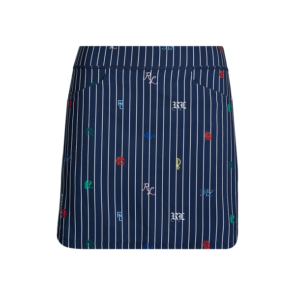 Pinstripe Logo Golf Skort RLX 1