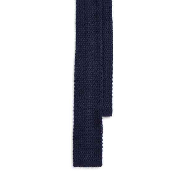 Knit Cashmere Tie Purple Label 1