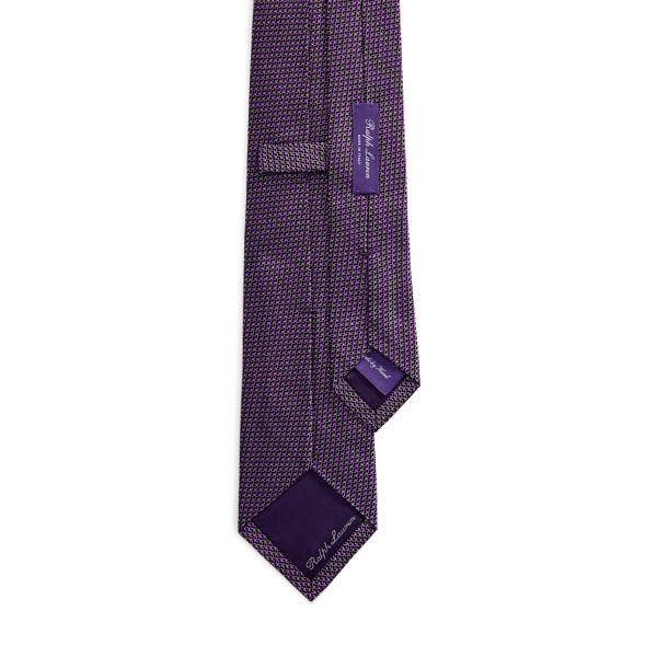 Pink Patterned Silk Tie Purple Label 2