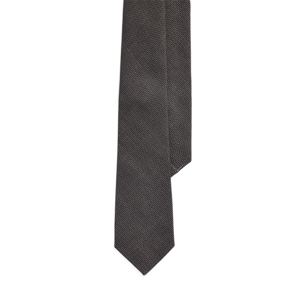 Corbata de cachemira y seda estampada Purple Label en 1