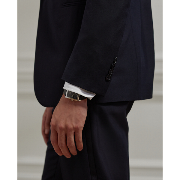 Smoking Gregory revers crantés fait main