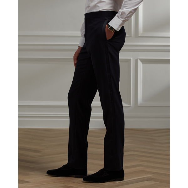 Smoking Gregory revers crantés fait main