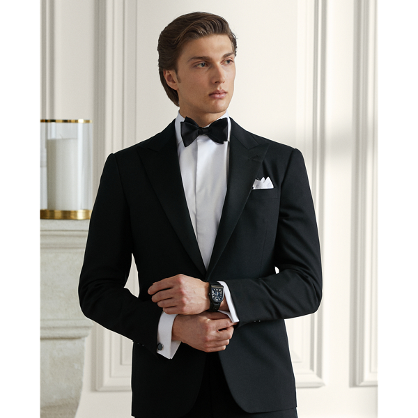 Gregory Hand Tailored Wool Peak Tuxedo