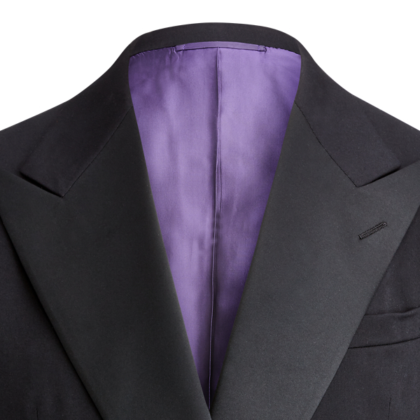 Black Ralph Handmade Barathea Tuxedo Purple Label 11