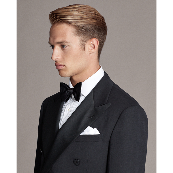 Black Ralph Handmade Barathea Tuxedo Purple Label 7
