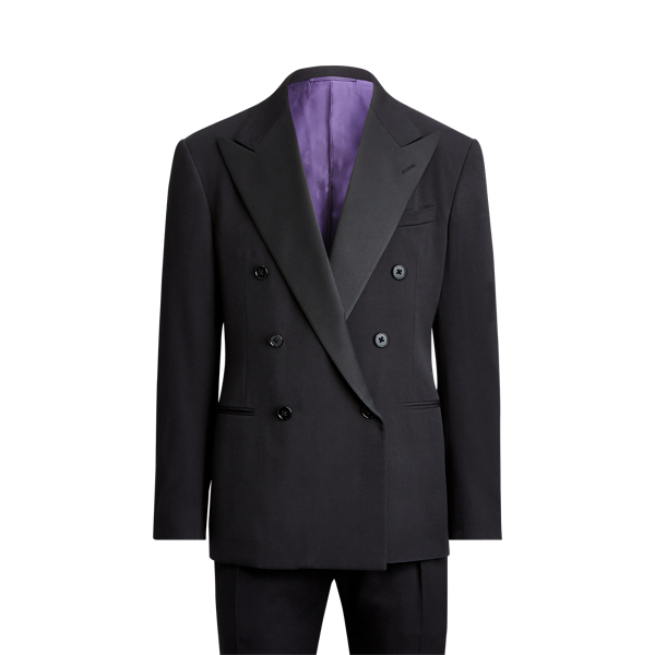 Black Ralph Handmade Barathea Tuxedo Purple Label 2