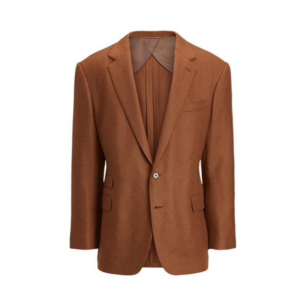 Blazer fait main en poil de chameau Purple Label en 1