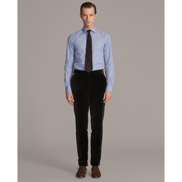 Navy End-on-End Shirt Purple Label 3