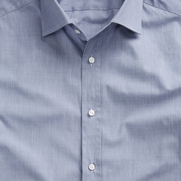 Navy End-on-End Shirt Purple Label 6