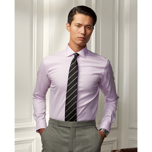 Men s Pink Purple Label Dress Shirts Ralph Lauren