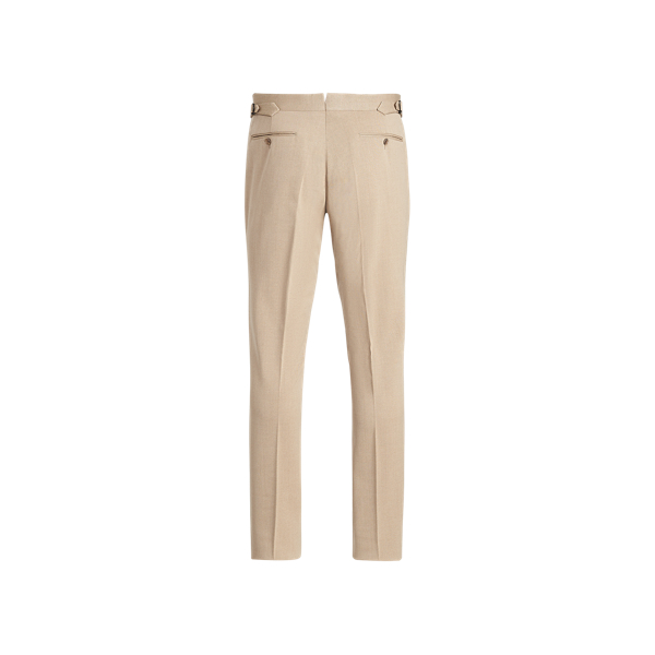Wheat Gregory Wool Covert Trouser Purple Label 2