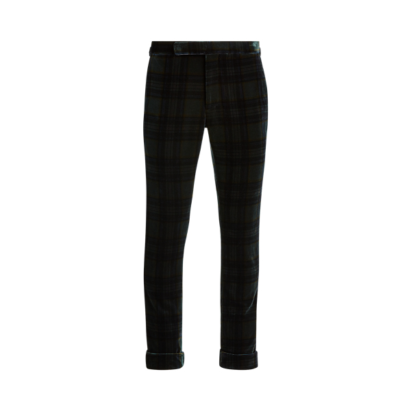 Pantal&oacute;n de esmoquin de terciopelo Purple Label en 1