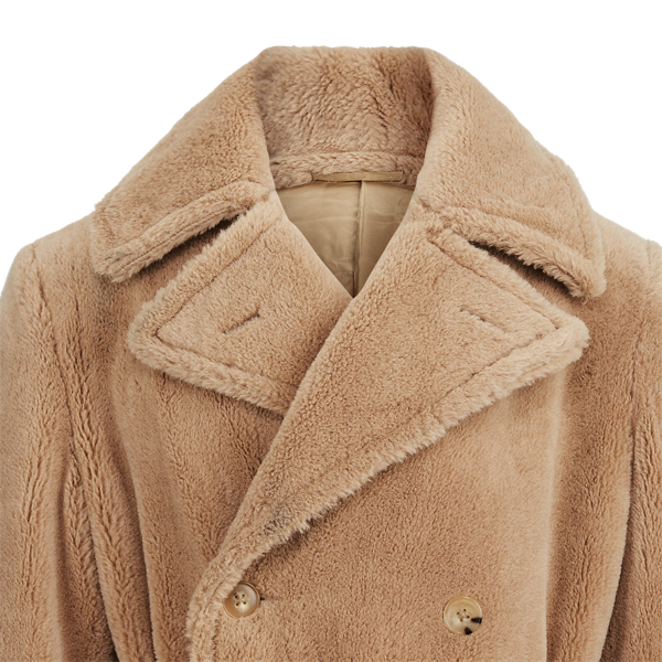 Camel Alpaca-Blend Topcoat Purple Label 9