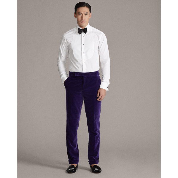 Classic Purple Gregory Velvet Trouser Purple Label 3