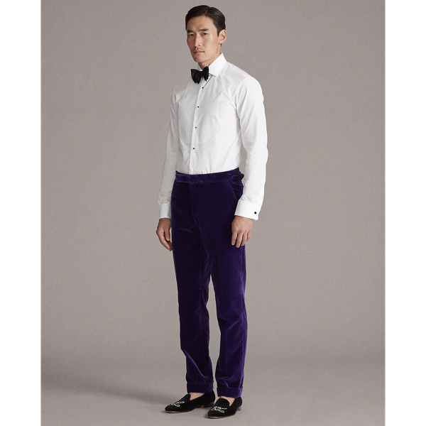 Classic Purple Gregory Velvet Trouser Purple Label 4
