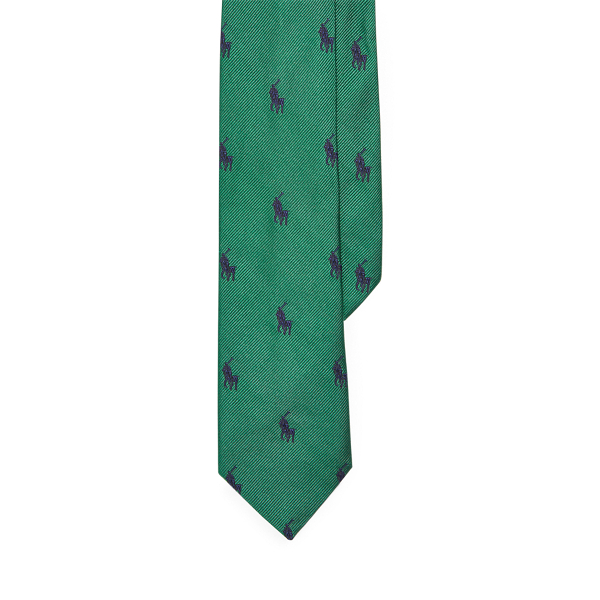 Polo Player Silk Tie
