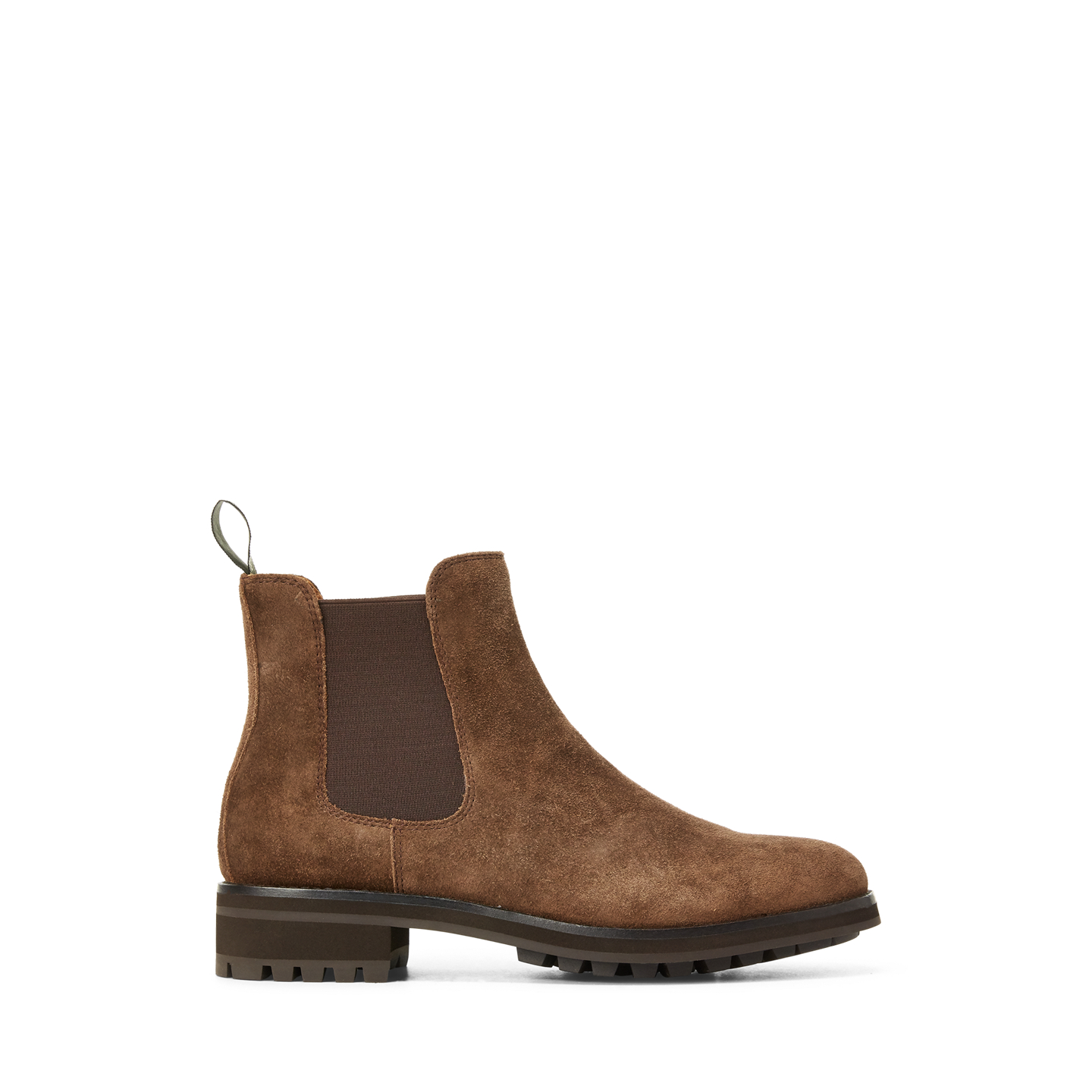 Мужские ботинки Ralph Lauren Bryson Suede Chelsea, цвет: Коричневый — фото 3