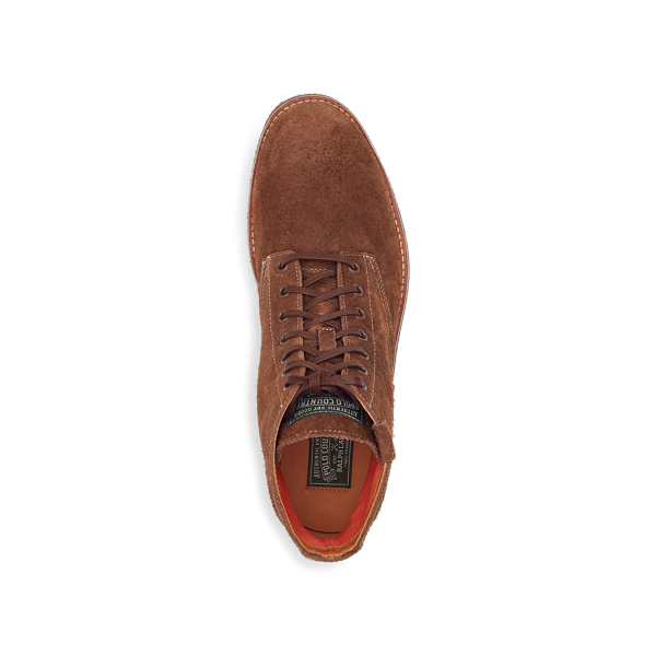 Chocolate Brown Suede Army Boot Polo Ralph Lauren 3