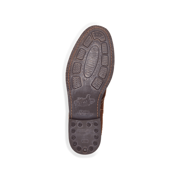 Chocolate Brown Suede Army Boot Polo Ralph Lauren 4