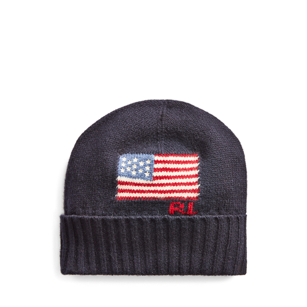 Flag Merino Wool-Blend Hat Polo Ralph Lauren 1