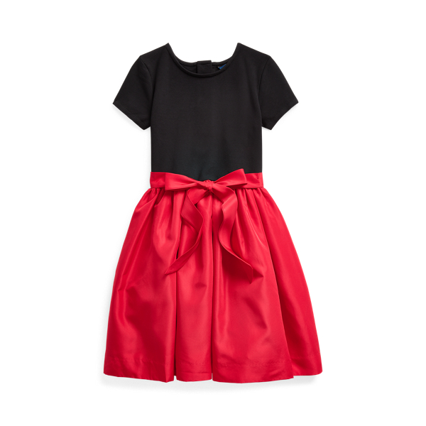 Stretch Interlock Dress Girls 7-14 Years in 1