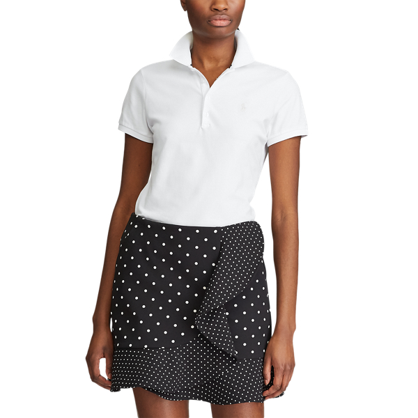 Ceramic White Tailored Fit Pique Golf Polo Ralph Lauren Golf 3