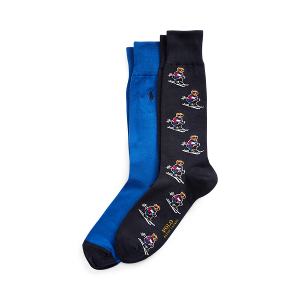 Ski Bear Dress Sock 2-Pack Polo Ralph Lauren 1