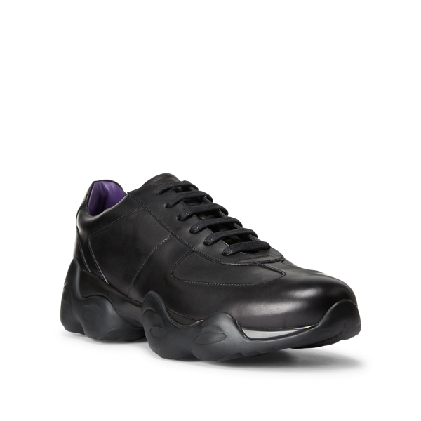 Black Garner Calfskin Trainer Purple Label 2