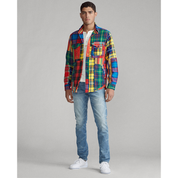 Patchwork Patchwork Jacquard Overshirt Polo Ralph Lauren 3