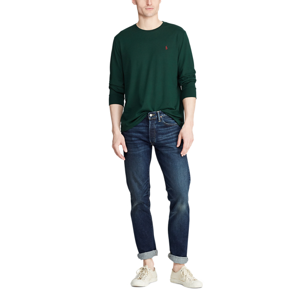 College Green/C3924 Custom Slim Jersey Long-Sleeve T-Shirt Polo Ralph Lauren 2